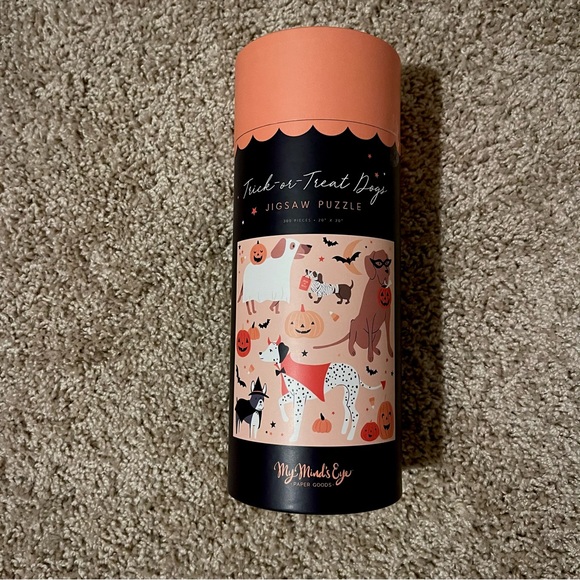 NWOT My Mind’s Eye Paper Goods Trick or Treat Dogs 300 Piece Shaped Puzz… - Picture 2 of 6
